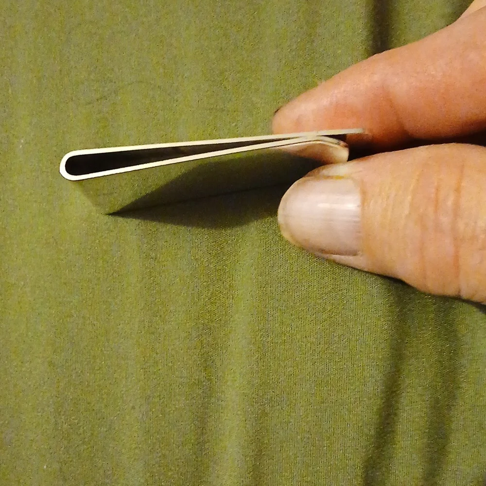Silver Colored Money Clip